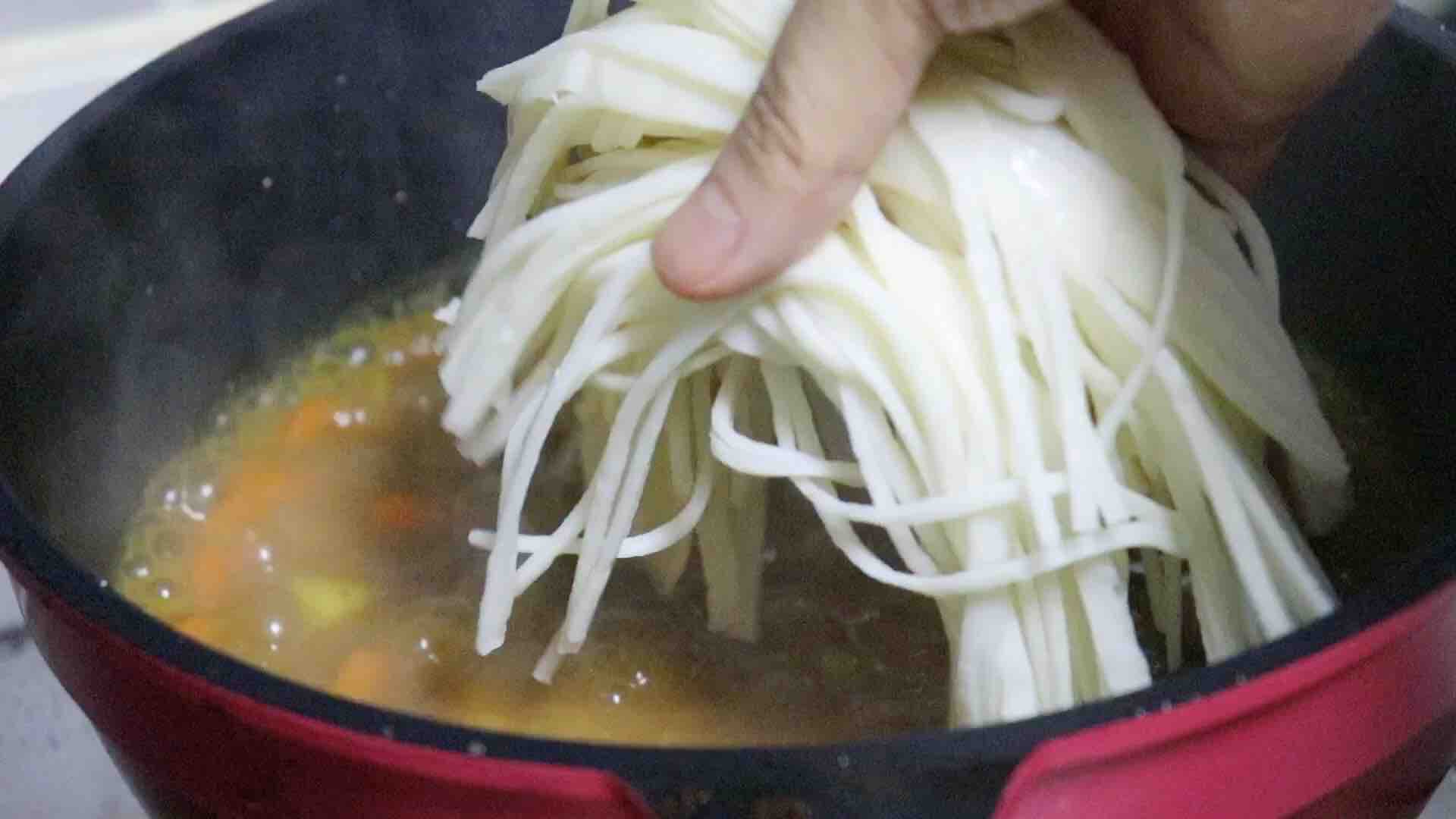 Shrimp Curry Fish Noodle recipe