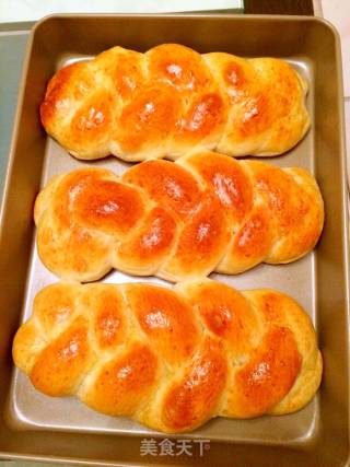 Oatmeal Braid Bun recipe