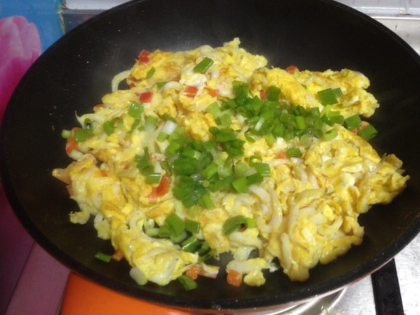 Whitebait Scrambled Eggs recipe