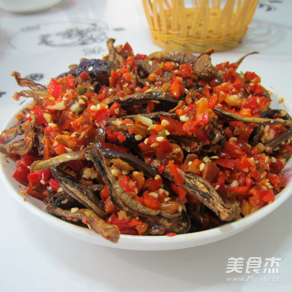 Chopped Pepper and Salted Eggplant recipe