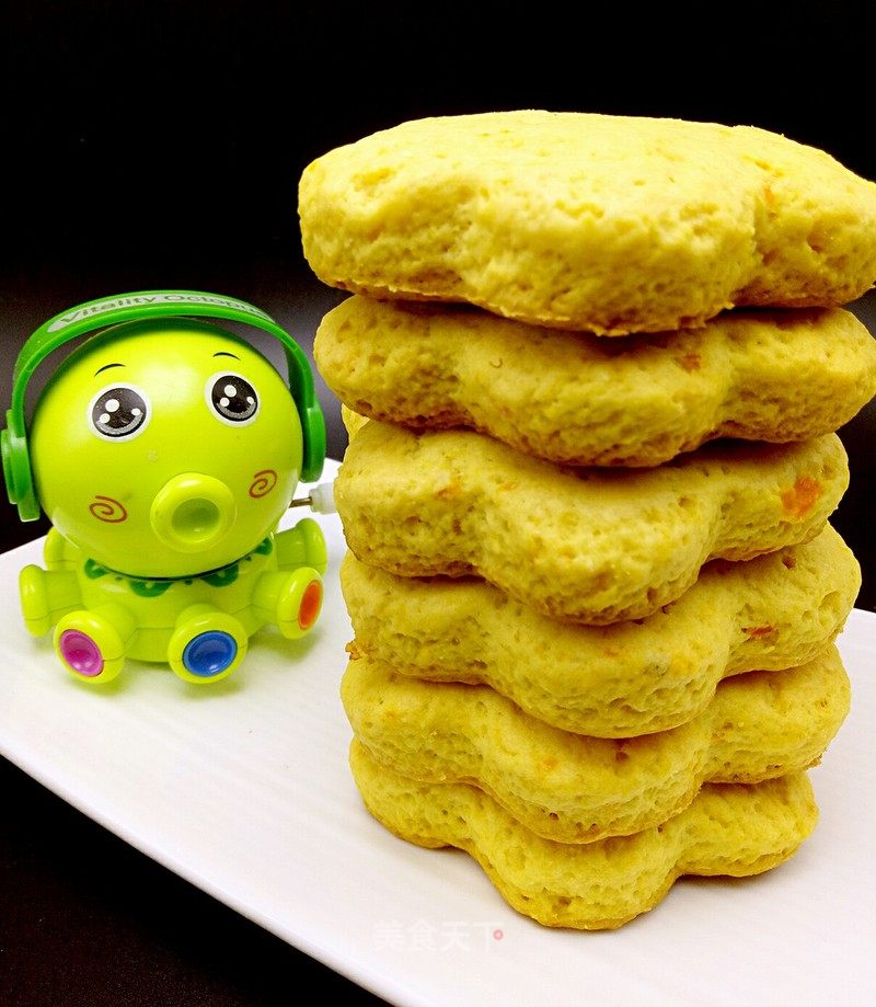 #aca烤明星大赛#carrot Flower Muffins recipe
