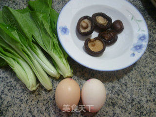 Mushroom, Cabbage and Egg Soup recipe