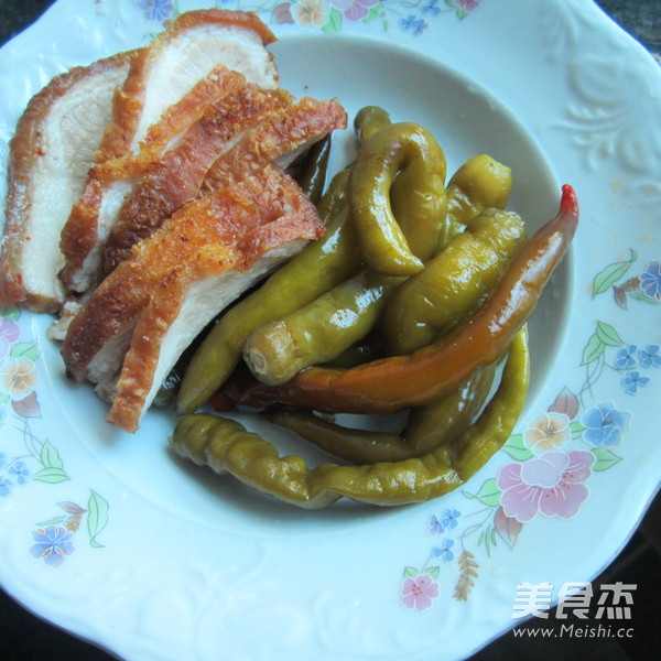 Braised Dongpo Pork with Sour Chili recipe