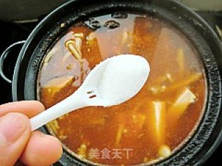 Korean Mushroom Spicy Soup recipe