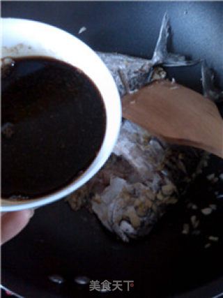 Pomfret with Carrot Knife recipe