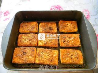 #aca烤明星大赛# Sauce-flavored Roasted Tofu recipe