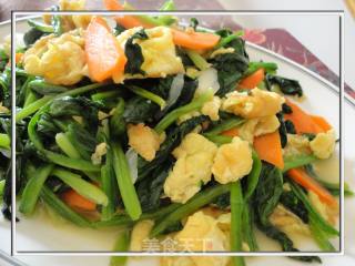 Scrambled Eggs with Spinach recipe