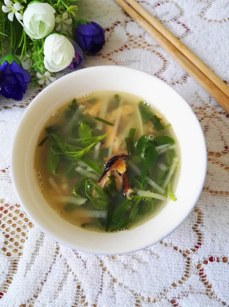 Mussel Alfalfa Soup recipe