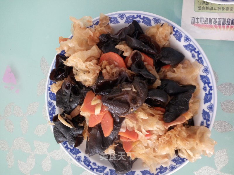 Black and White Dishes recipe