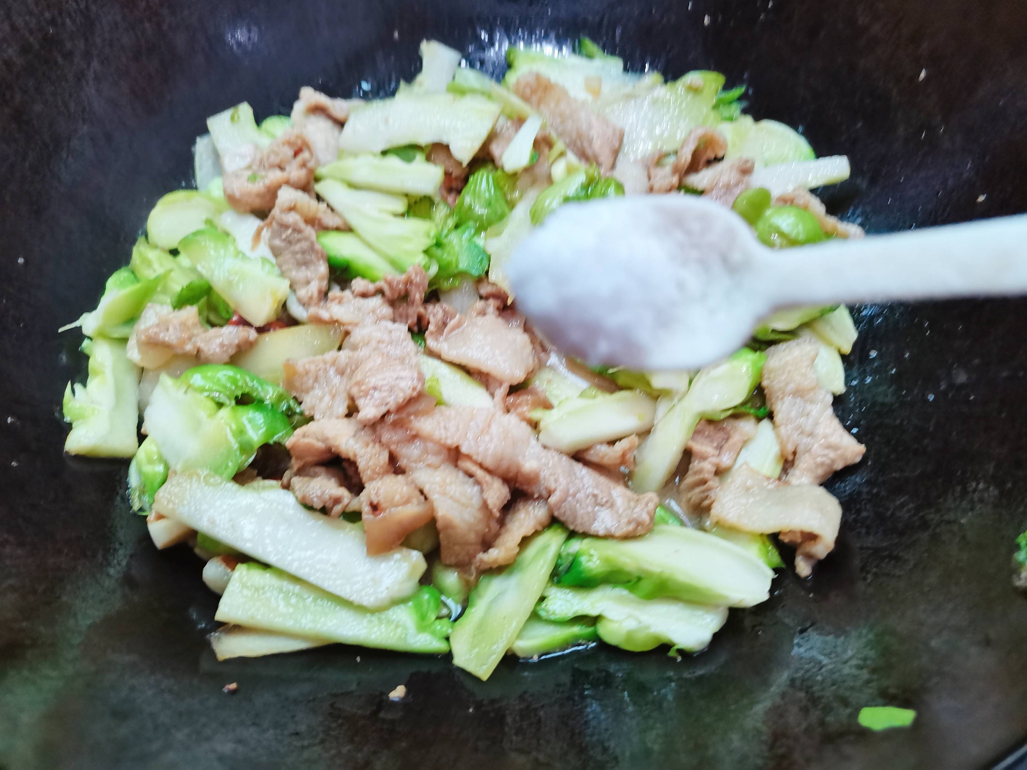 Stir-fried Pork with Vegetables recipe