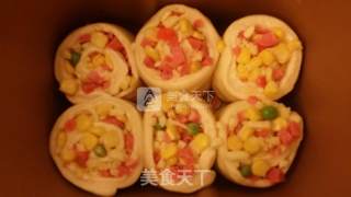 Dongling Hot Cyclone Corn Ham Cheese Bread recipe