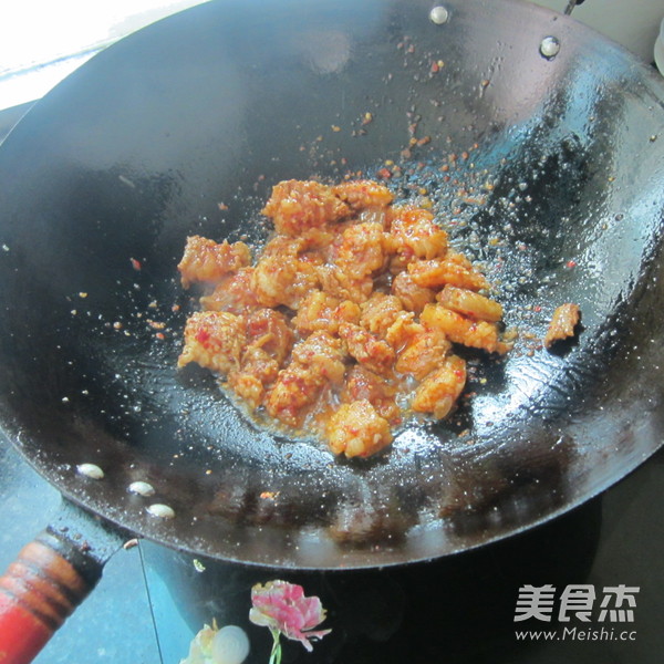 Vegetarian Diced Pork recipe