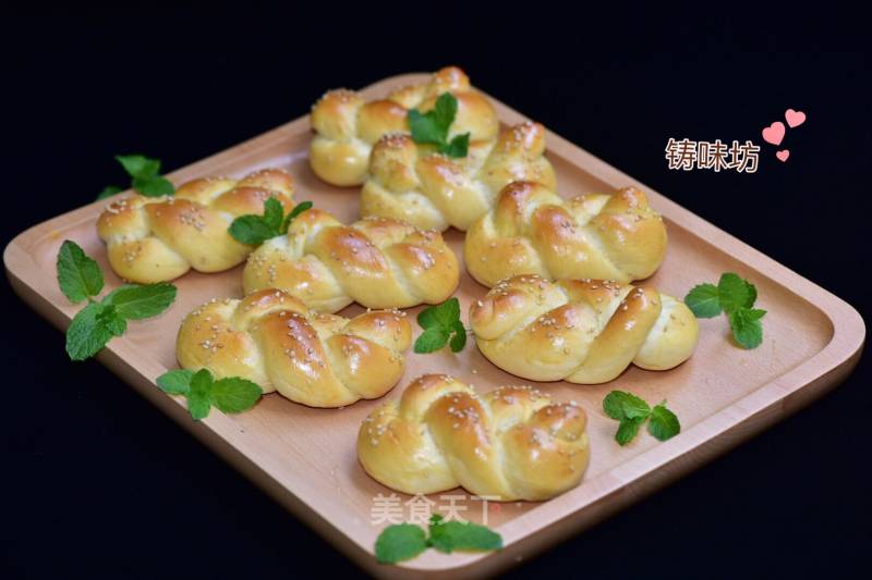 #aca烤明星大赛#[milk Twist Buns] recipe