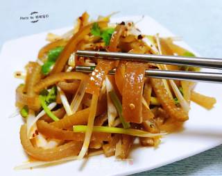 Braised Pork Skin Spicy Mix recipe