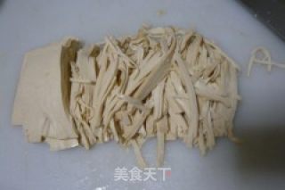 Boiled Dried Shreds recipe