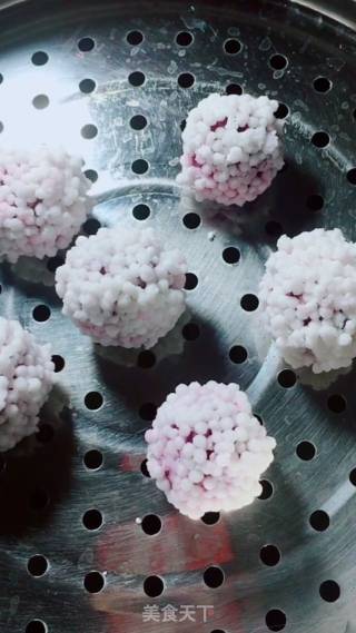 Crystal Purple Sweet Potato Ball recipe
