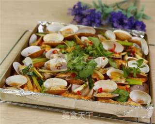 The Practice of Prawn Roasted Clams recipe