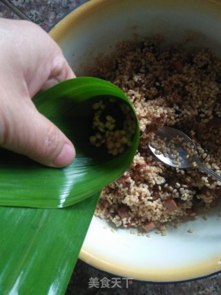 Salted Egg Yolk Zongzi recipe