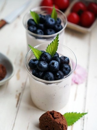 Blueberry Mousse Cup