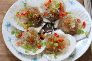 Steamed Scallops with Garlic Vermicelli recipe