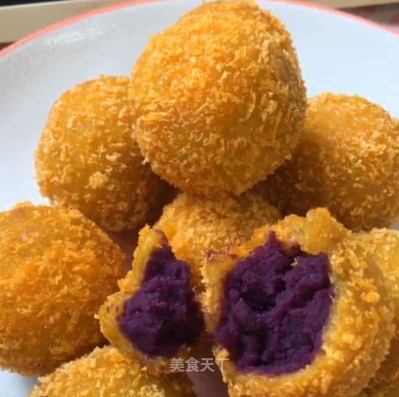 Purple Sweet Potato Cake recipe