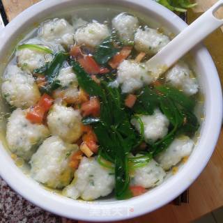 Fresh Fish Balls in Clear Soup recipe