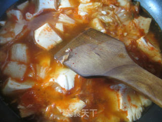 Kimchi Tofu Soup recipe