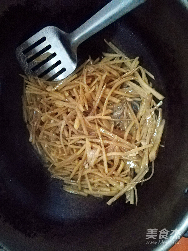 Vegetarian Stir-fried Three Silk recipe