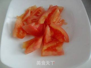 Tomato, Egg, Shrimp Noodles recipe