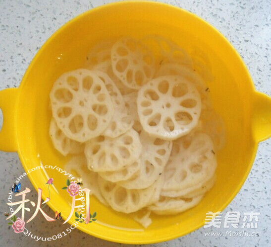 Rouge Lotus Root Slices recipe