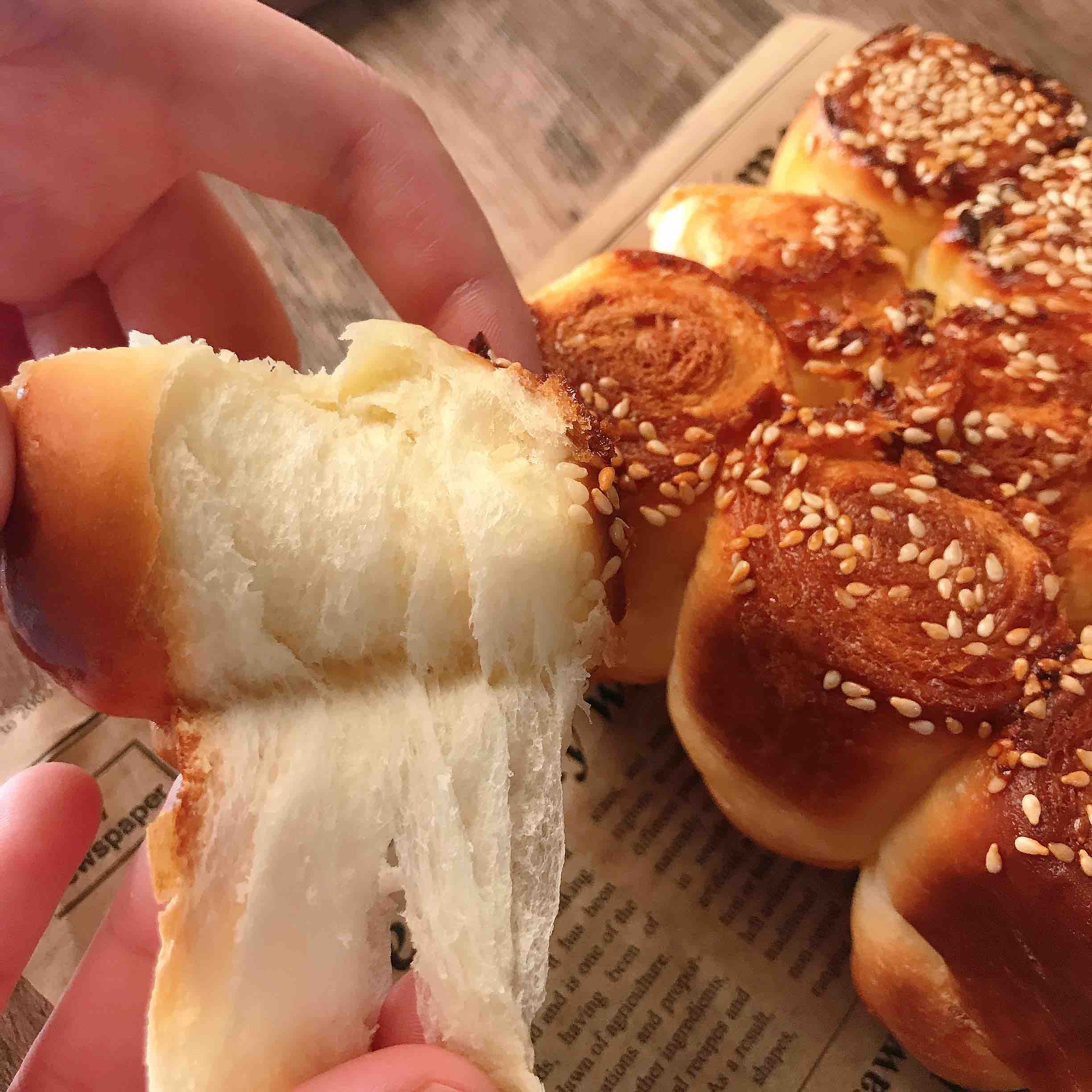Crispy Honey Bun recipe