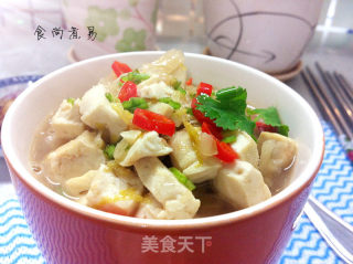 Hot and Sour Tofu recipe