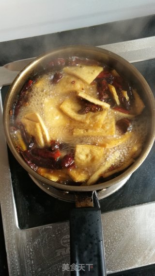 Braised Dried Tofu with Hand-rolled Noodles recipe