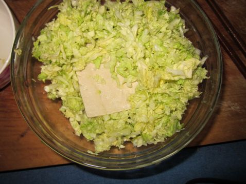 Tofu with Cabbage recipe