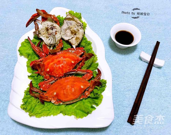 Steamed Flying Crab recipe