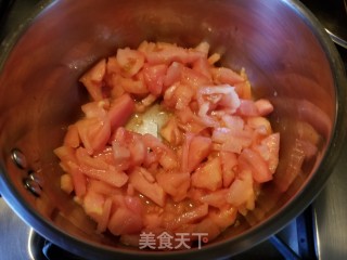 Tomato Shrimp Lump Soup recipe