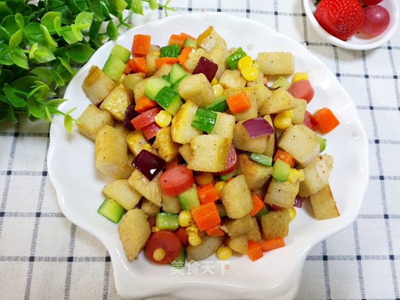 Kuaishou Lazy Meal-colorful Steamed Buns recipe