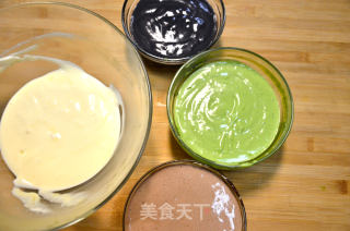 Camouflage Chiffon Cake recipe