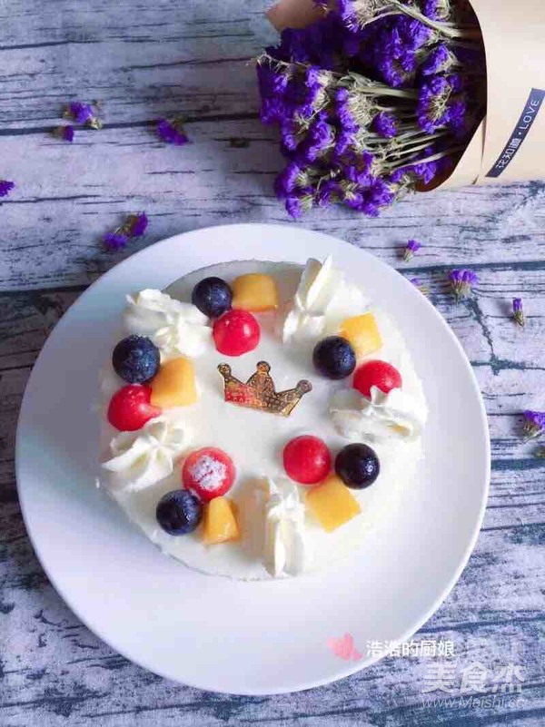 Fruit Butter Naked Cake recipe