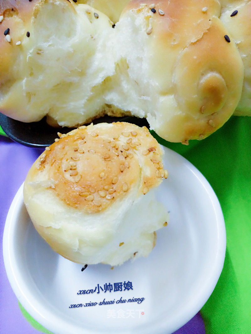 Honey Sesame Crispy Bread recipe