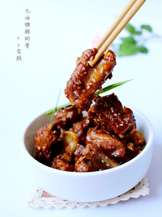Oil-free Sweet and Sour Pork Ribs