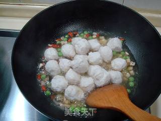 Glutinous Mandarin Fish Balls recipe