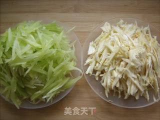 Fried Double Bamboo Shoots recipe