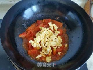 Rice with Tomato Scrambled Eggs recipe