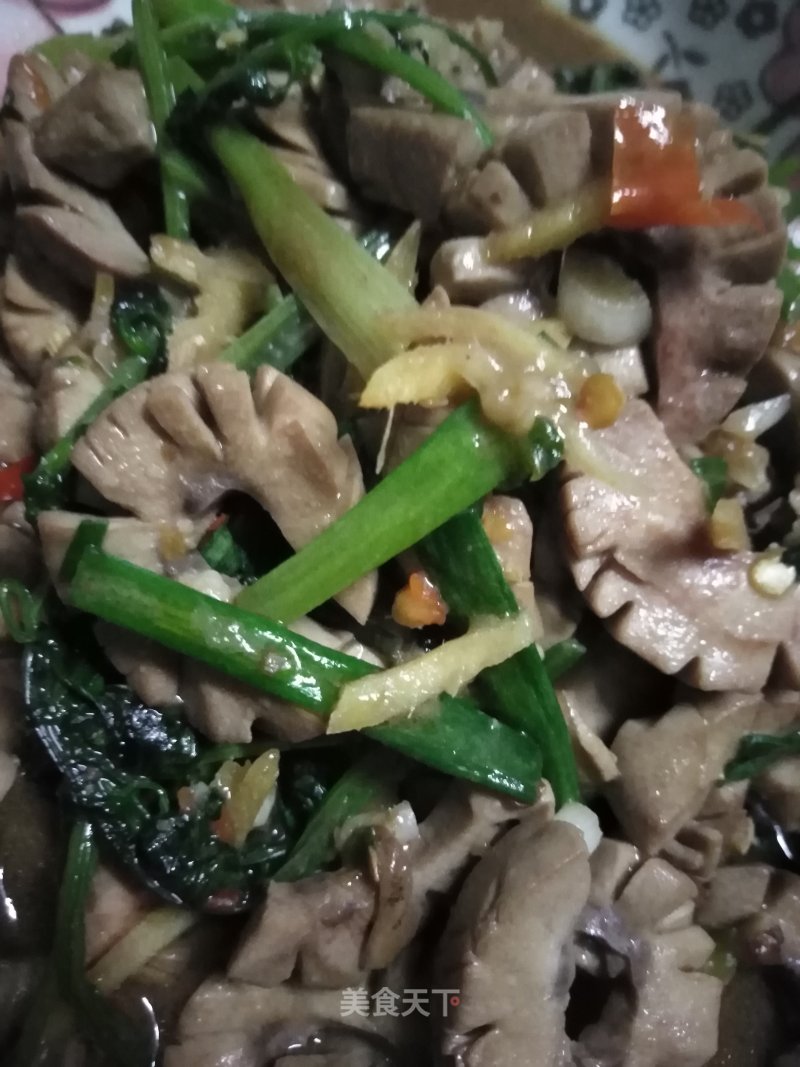 Stir-fried Kidneys with Chopped Pepper and Coriander recipe