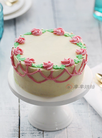 Double Flavor Decorated Cake recipe