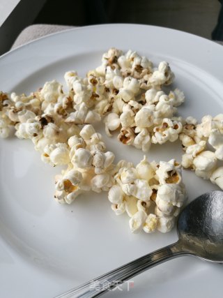 #trust之美# Homemade Snacks-caramel Popcorn (pan Version) recipe