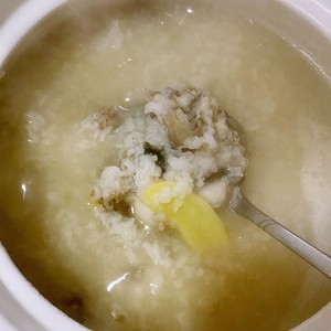 Frog and Shrimp Congee recipe