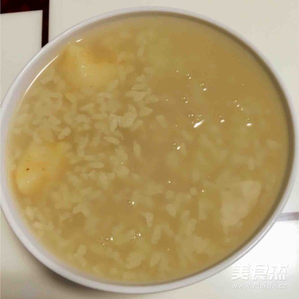 Rock Sugar Water Chestnut Congee recipe