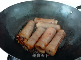 Braised Pork Skin Roll recipe